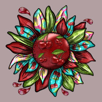 Cherry Sunflower Vintage Hoodie | Teevron