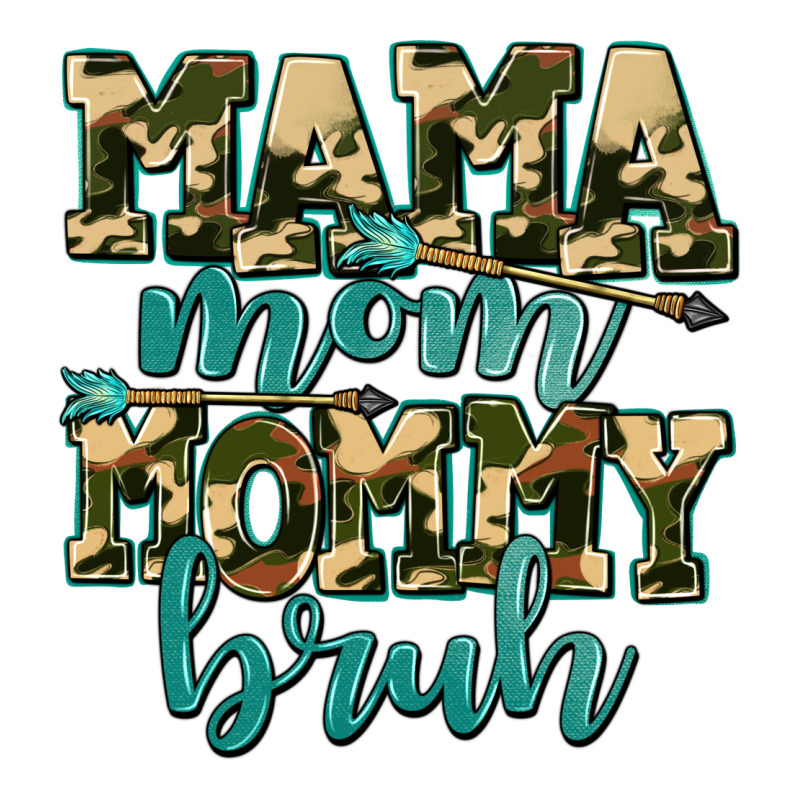 Mama Mom Mommy Bruh With Arrow Long Sleeve Tee by AdoDesignShop | Teevron