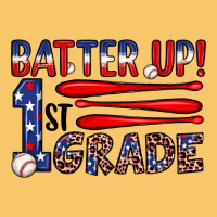 Batter Up 1st Grade Vintage Hoodie | Teevron