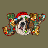 Saint Bernard Christmas Joy, Vintage Hoodie | Teevron