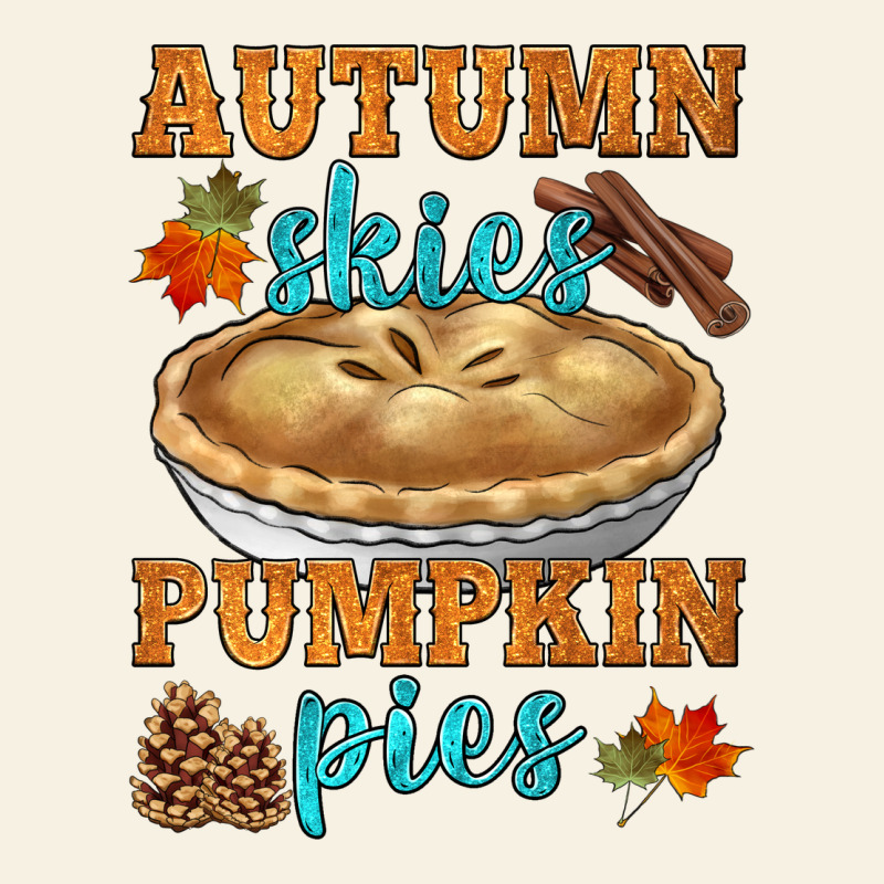Autumn Skies Pumpkin Pies Vintage Tee by HRA Design Shop | Teevron