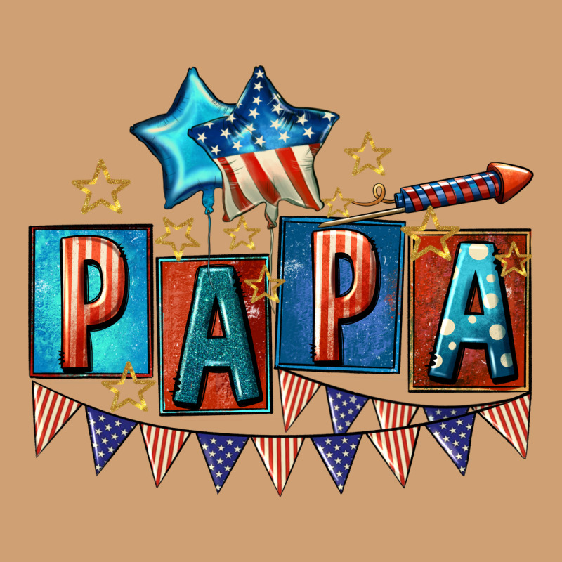 American Papa 4th Of July Vintage Tee by CowGirlArtShop | Teevron