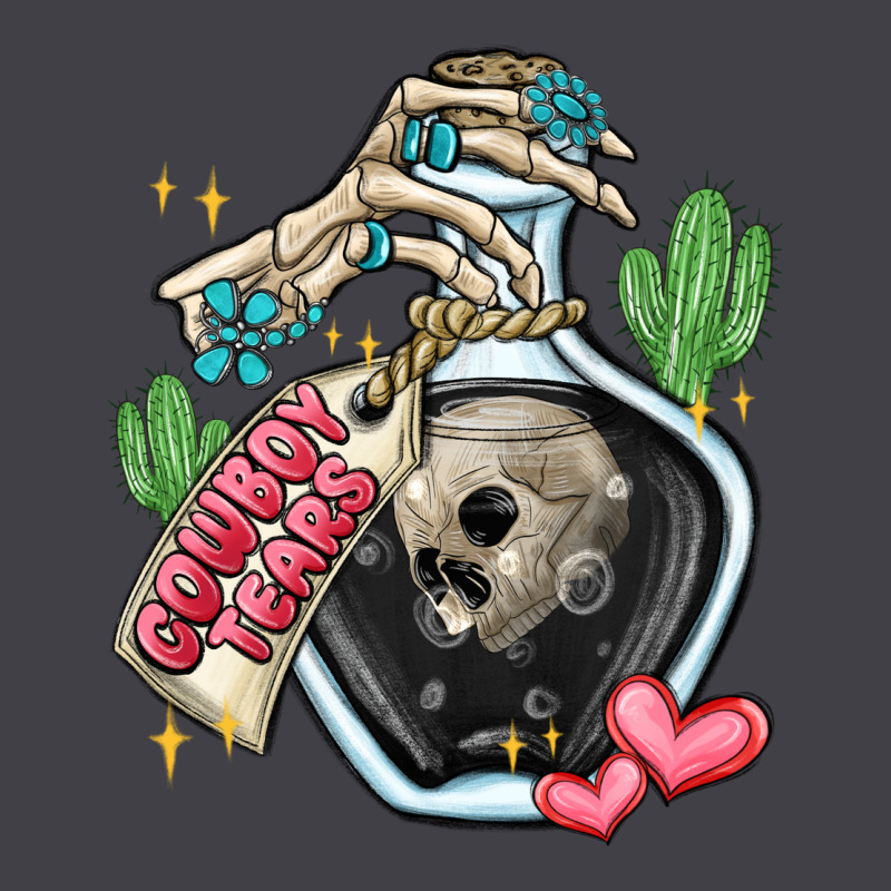 Cowboy Tears Heavyweight Hoodie by MaliasSmallBusiness | Teevron