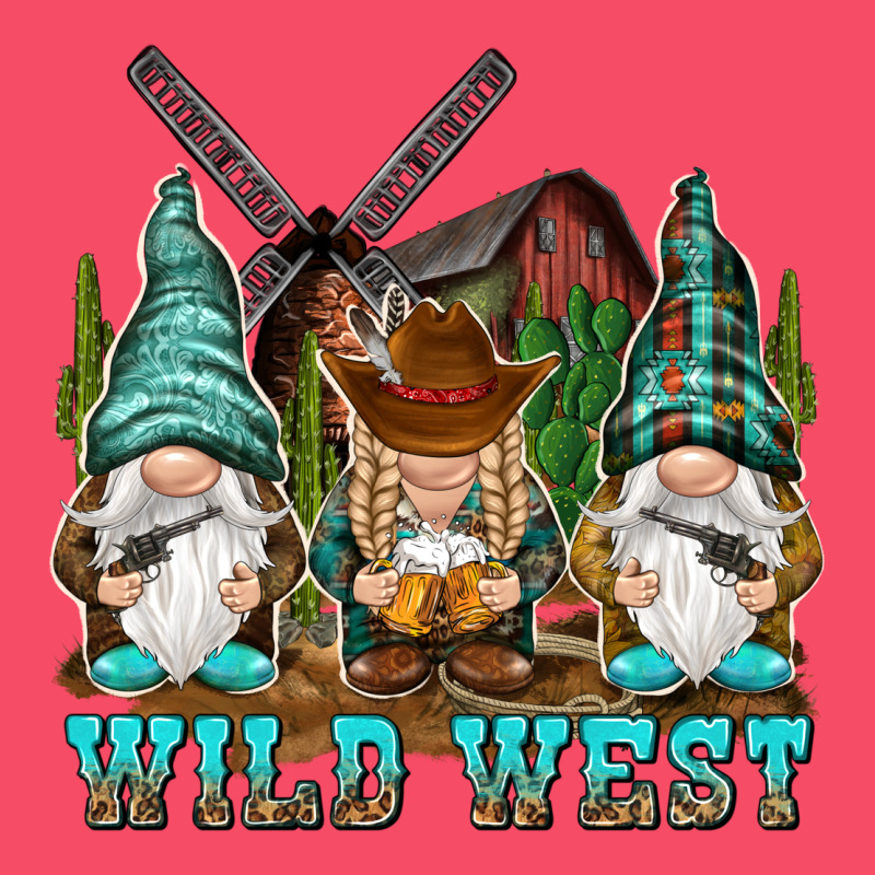 Wild West Gnomies Premium Sweatshirt by NancyCooperArtShop | Teevron