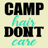 Camp Hair Don't Care Black Urban Hoodie | Teevron