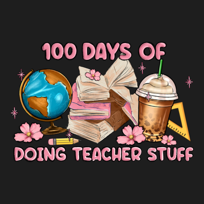 100 Days Of Doing Teacher Stuff Heavyweight Hoodie by MaliasSmallBusiness | Teevron