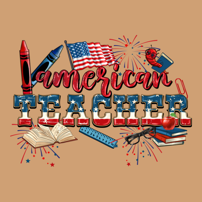 American Teacher 4th Of July Vintage Tee by CowGirlArtShop | Teevron