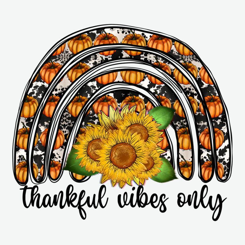 Thankful Vibes Only Urban Heavy Tee by CowhideDigitalArt | Teevron