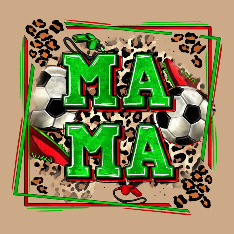 Soccer Mama With Leopard Vintage Hoodie by Zillion Design Studio | Teevron