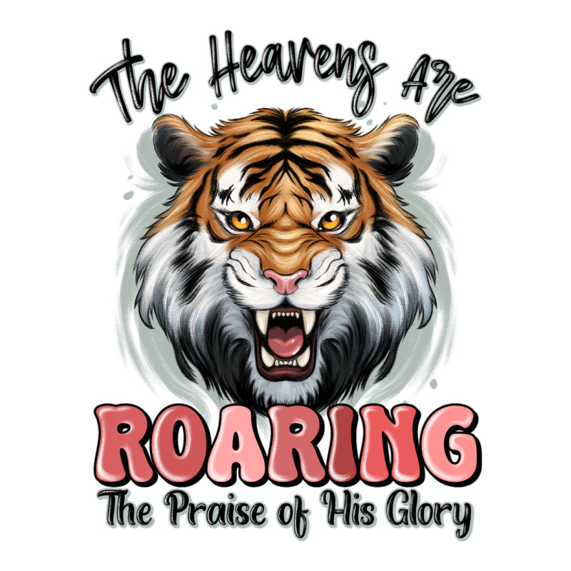 The Heavens Are Roaring Tiger Premium Sweatshirt by MaliasSmallBusiness | Teevron