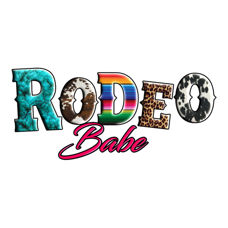 Rodeo Babe Turquoise Serape Cowhide Leopard Zipper Hoodie by Artiststas | Teevron
