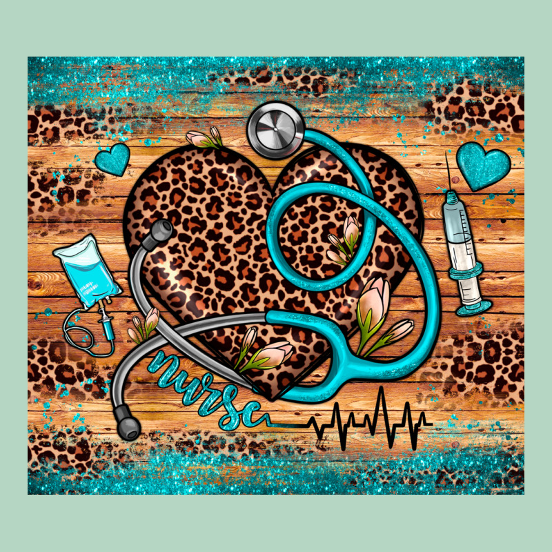 Nurse Leopard Heart Classic Tee by JahusDesignShop | Teevron
