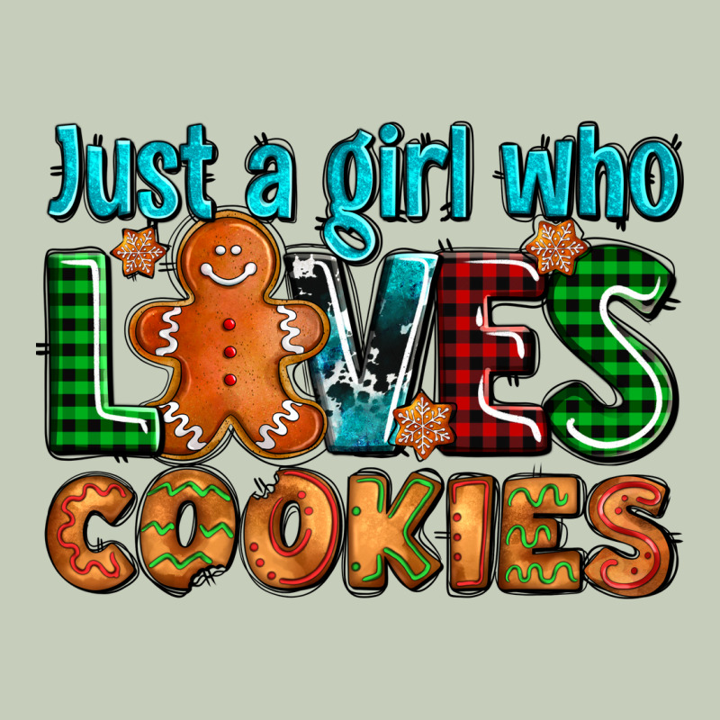 Just A Girl Who Loves Cookies Long Sleeve Tee by AdoDesignShop | Teevron
