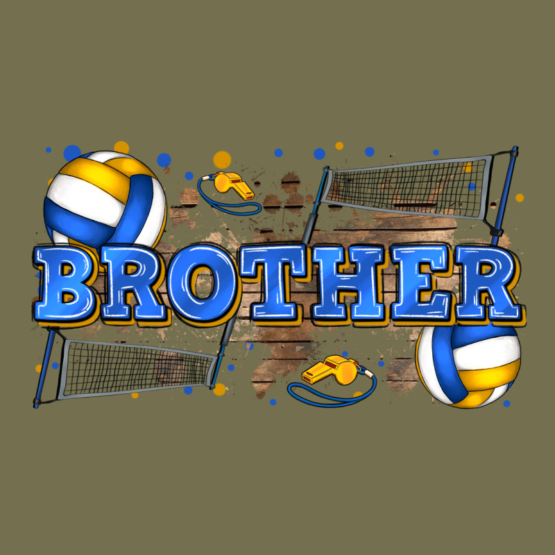 Brother Volleyball Vintage Hoodie by Zillion Design Studio | Teevron