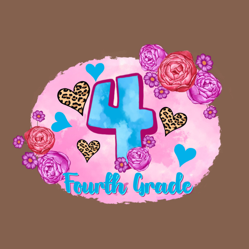 Back To School Flowers Fourth Grade 3200x2400 Zipper Hoodie by AdoDesignShop | Teevron