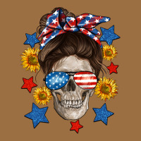 American Mom Skull Vintage Tee | Teevron