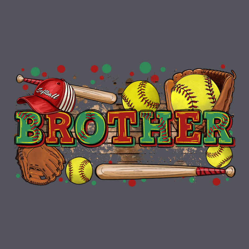 Brother Softball Vintage Hoodie by Zillion Design Studio | Teevron