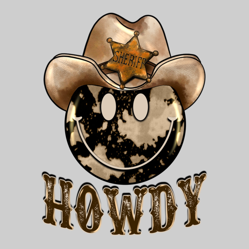 Howdy Smiley Face Premium Tee by BarkalooDesign | Teevron