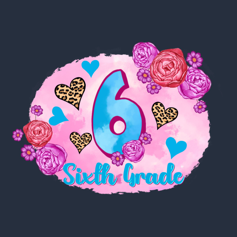 Back To School Flowers Sixth Grade 3200x2400 Zipper Hoodie by AdoDesignShop | Teevron