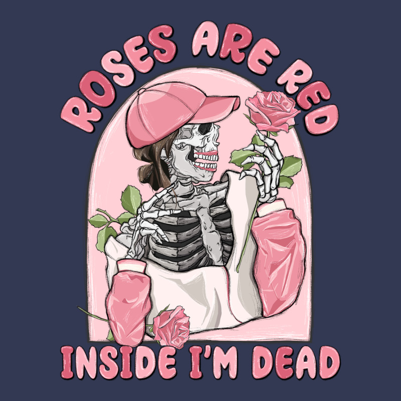 Roses Are Red Inside I'm Dead Heavyweight Hoodie by MaliasSmallBusiness | Teevron