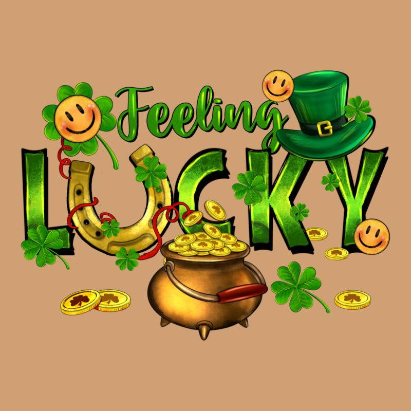 Feeling Lucky Vintage Tee by FaDigitalArtStudio | Teevron