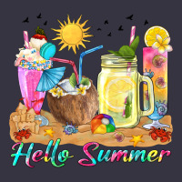 Hello Summer Drinks Vintage Hoodie | Teevron