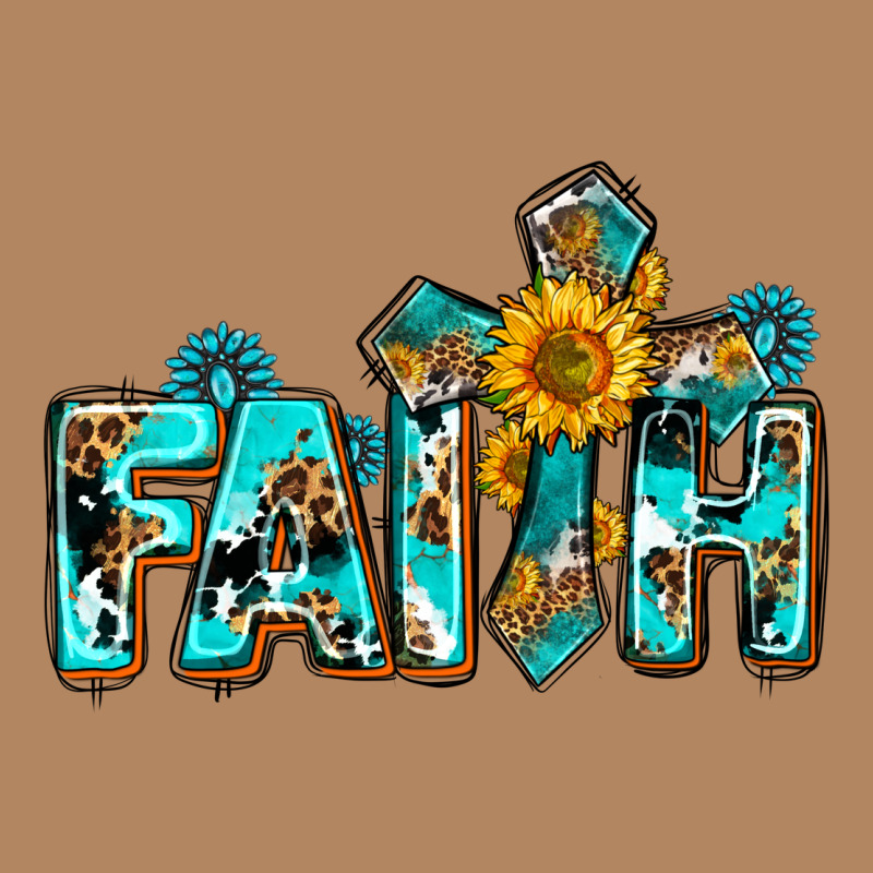Faith With Cross Ado Long Sleeve Tee by AdoDesignShop | Teevron