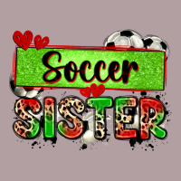Soccer Sister With Leopard Vintage Hoodie | Teevron