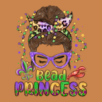 Bead Princess Messy Bun Mardi Gras Heavyweight Hoodie | Teevron