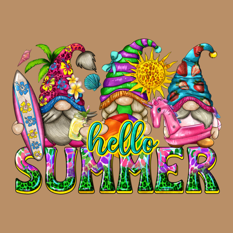 Hello Summer Gnome Vintage Hoodie by texasbilliewilder | Teevron