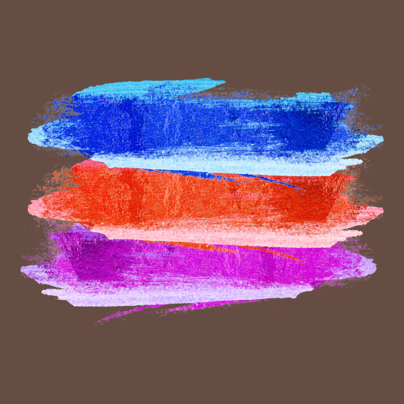 Blue Orange Purple Colored Triple Brush Strokes Long Sleeve Tee by Bettercallsaul | Teevron