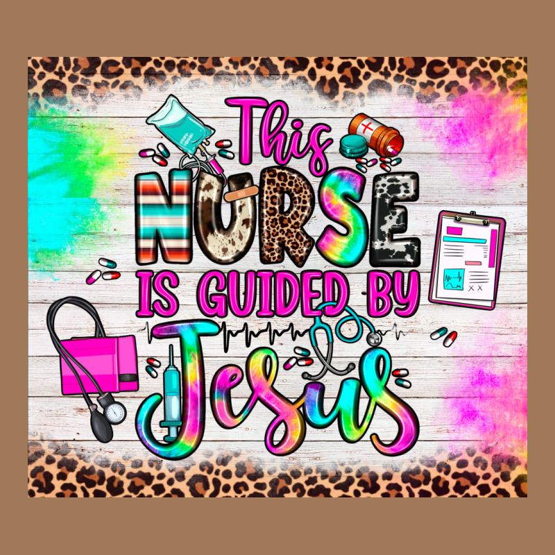 This Nurse Is Guided By Jesus Classic Tee by JahusDesignShop | Teevron