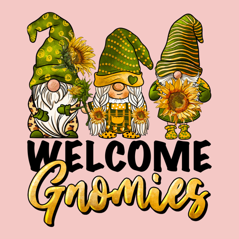 Welcome Gnomies Sunflowers Urban Heavy Tee by BarkalooDesign | Teevron