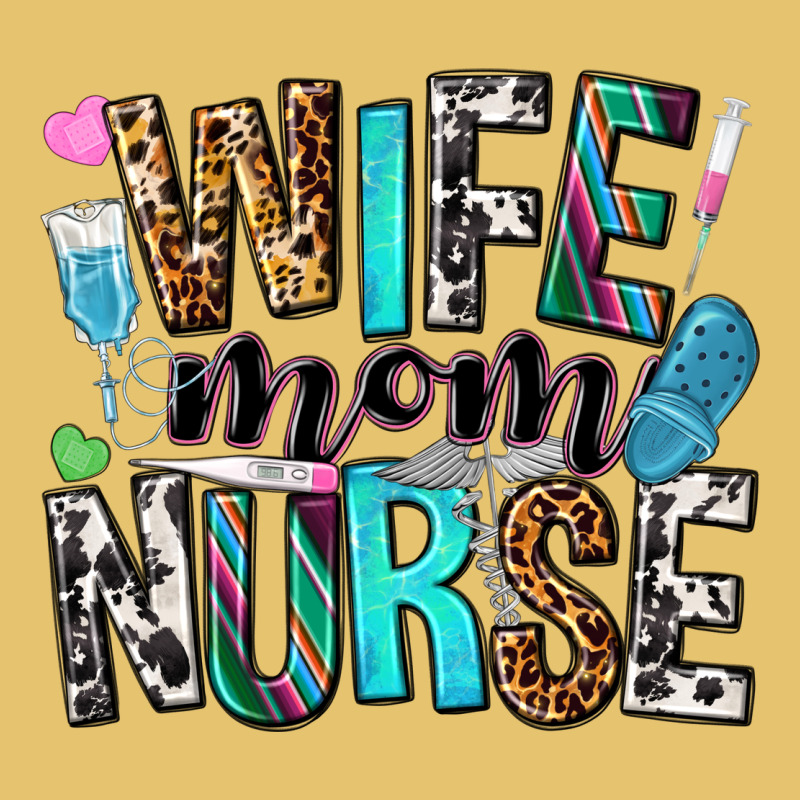 Wife Mom Nurse Premium Sweatshirt by NancyCooperArtShop | Teevron