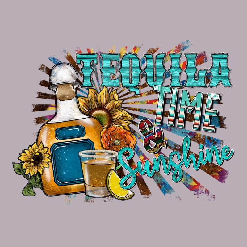 Tequila Time & Sunshine Vintage Tee by SublimationCraftShop | Teevron