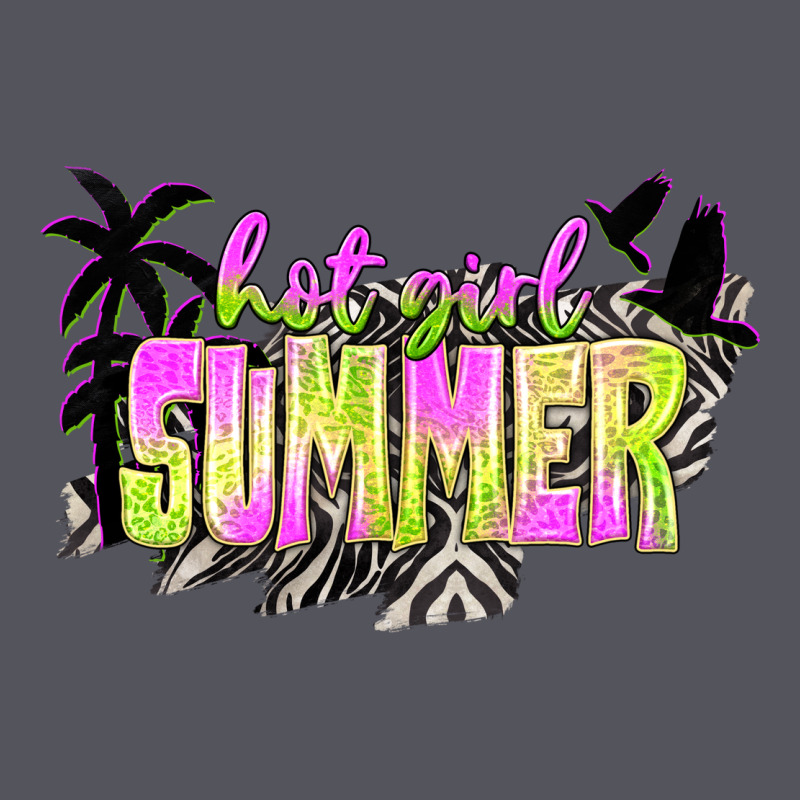 Hot Girl Summer With Palms Vintage Hoodie by texasbilliewilder | Teevron