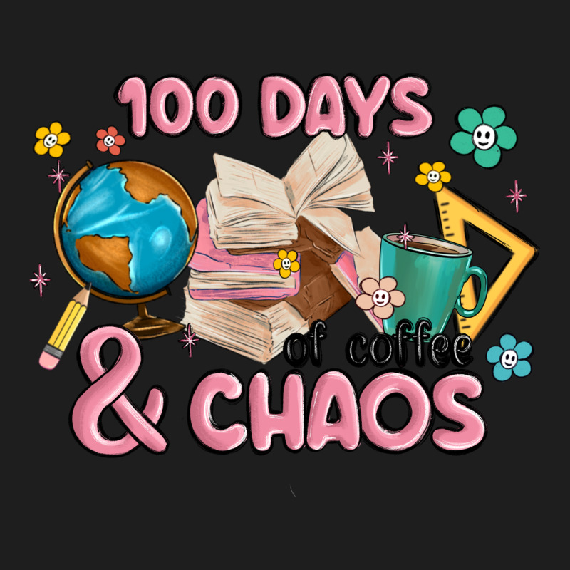 100 Days Of Coffe And Chaos Heavyweight Hoodie by MaliasSmallBusiness | Teevron