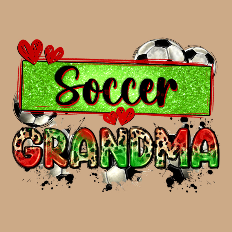Soccer Grandma With Leopard Vintage Hoodie by Zillion Design Studio | Teevron