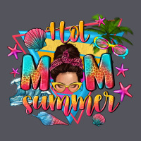 Hot Mom Summer With Messy Bun Vintage Hoodie | Teevron