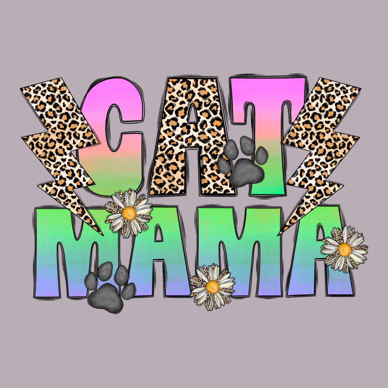 Cat Mama Vintage Tee by CowhideDigitalArt | Teevron