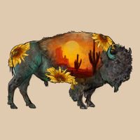 Sunflower Bison Heavyweight Sweatshirt | Teevron