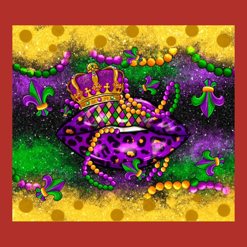 Mardi Gras Lips Premium Hoodie by LillyAllenDesigns | Teevron