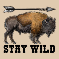 Stay Wild Bison Heavyweight Sweatshirt | Teevron