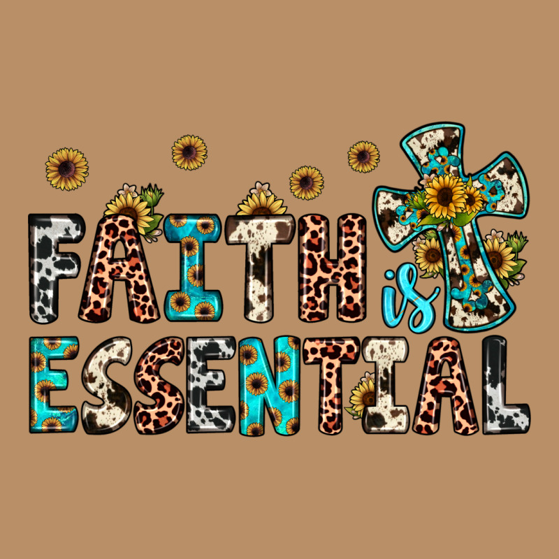 Faith Is Essential Vintage Hoodie by JahusDesignShop | Teevron