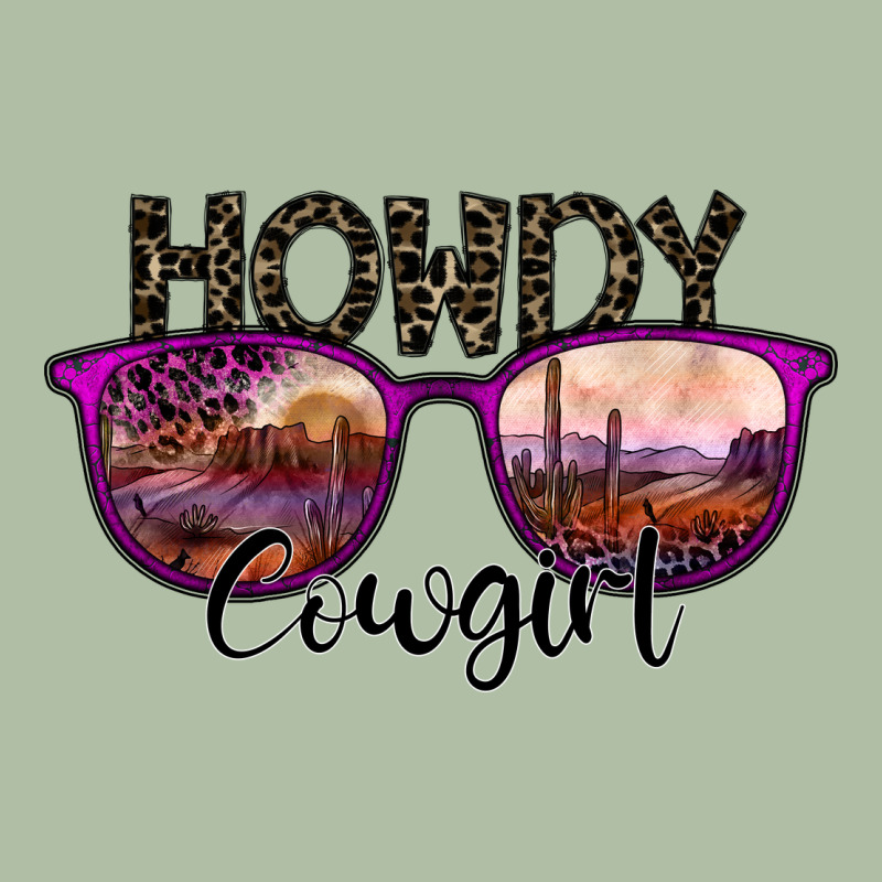 Howdy Cowgirl Urban Heavy Tee by SublimationCraftShop | Teevron