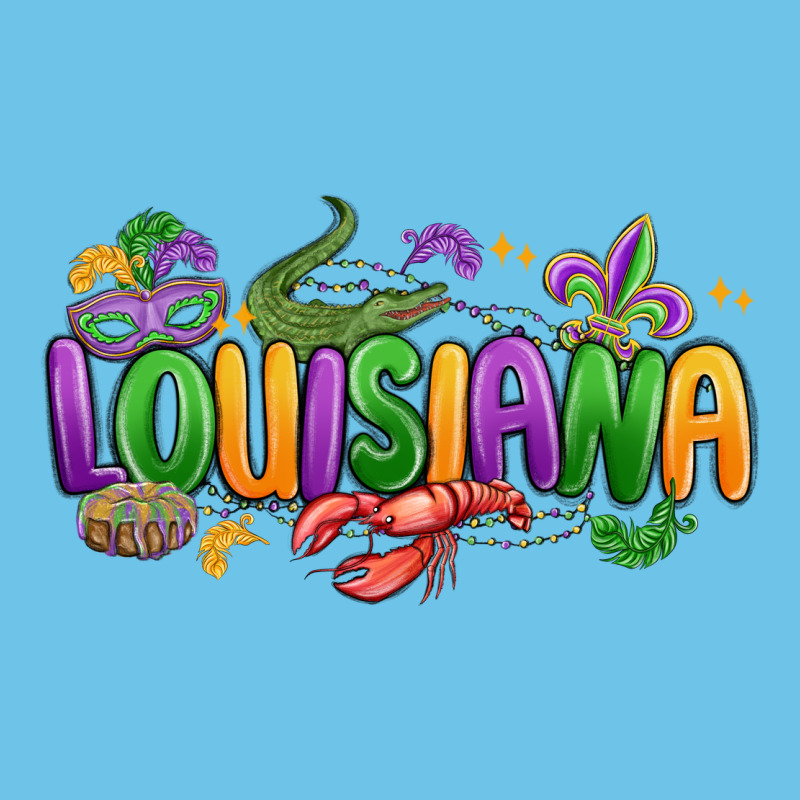 Mardi Gras Louisiana Premium Sweatshirt by MaliasSmallBusiness | Teevron