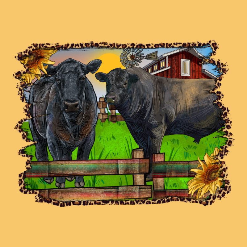 Black Angus Cattle And Bull In Barnyard Vintage Hoodie by RanaPortraitStore | Teevron