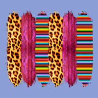 Pink Leopard Serape Brush Strokes Long Sleeve Tee | Teevron