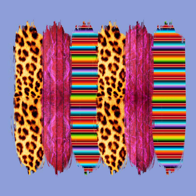 Pink Leopard Serape Brush Strokes Long Sleeve Tee by Bettercallsaul | Teevron