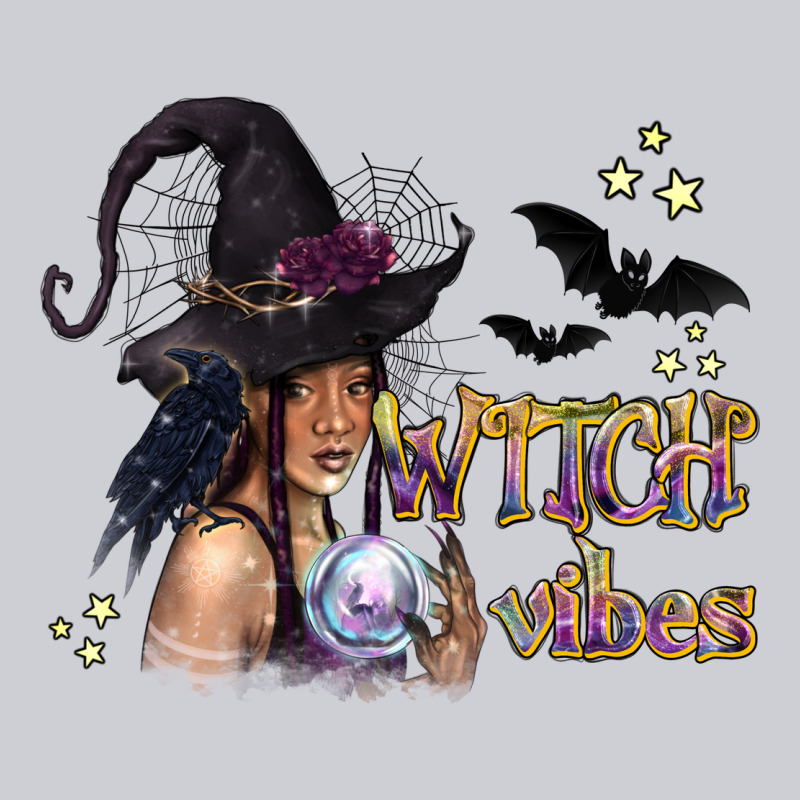 Black Witch Vibes Heavyweight Sweatshirt by texasbilliewilder | Teevron